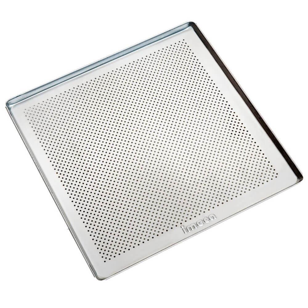 Kit 4 Bandejas Imeca Turbo 35x35x1 Cm Perfurada Estampada em Alumínio - 2
