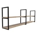 Ver imagem 2 de Prateleira Estilo Industrial Moderna para Sala 60x50 Mdf