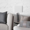 Ver imagem 2 de Papel de Parede Adesivo Lavável Mármore Branco Vinílico para Quarto Sala Varanda Escritório 1m X 40c