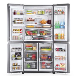 Geladeira Side by Side Brastemp 4 Portas Frost Free Inverse 543L BRO90AK - 6