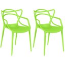 Ver imagem 1 de Kit 2 Cadeiras Allegra - Verde