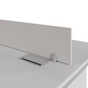 Ver imagem 5 de Estação de Trabalho 8 Lugares 4,80 m X 1,20 m Pés Metal com Caixas de Tomadas e Divisórias F5