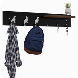 Porta Chaves De Parede Porta Chaveiro Organizador P.M.C.C - 7 Porta Chaves De Parede Porta Chaveiro Organizador P.M.C.C - 7