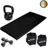 Kit Aeróbico Em Casa Caneleira 3 Kg + Colchonete + Halter 3 - 2