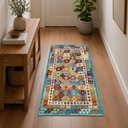 Ver imagem 3 de Tapete Egipcio Lahore Kilim 02 Multi 0,60x1,20 Abdalla