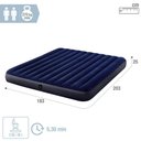 Ver imagem 7 de Colchão Inflável Casal King 203cm X 183cm Dura Beam Downy Aveludado 272kg com Bomba Manual Intex