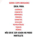 Ver imagem 3 de Serra-copo La Diamantada Braskoki 65/300/7mm Amarela