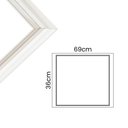 Ver imagem 2 de Gaxeta Brastemp Superior sem Aba para BRD44DM, Bre e D10 Superior 36x69cm