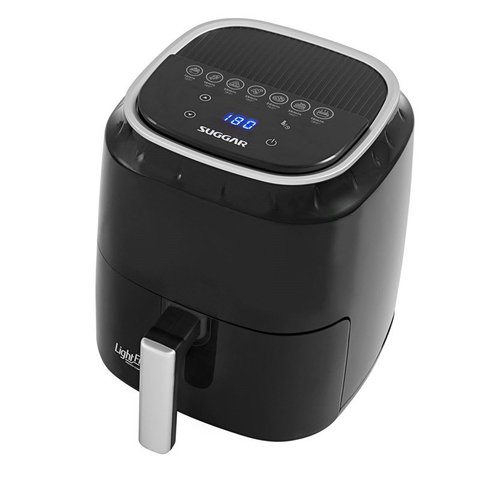 Fritadeira Light Fry Touch Control 4 Litros Preta Suggar