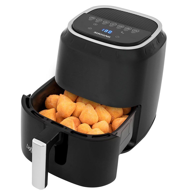 Fritadeira Light Fry Touch Control 4 Litros Preta Suggar - 5