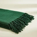 Ver imagem 1 de Kit 2 Mantas para Sofá Tipo Manta Capa de Sofá 2,40 X 1,80 Várias Cores: Verde Mesclado