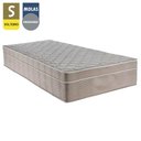 Ver imagem 2 de Cama Box Baú Suede Solteiro + Colchão Sereneprime Molas Ensacadas 88x188x69 Marrom