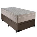 Ver imagem 6 de Cama Box Baú Suede Solteiro + Colchão Sereneprime Molas Ensacadas 88x188x69 Marrom