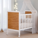 Ver imagem 1 de Berço Mini Cama Cloe Padrão Americano 2 em 1 100% Mdf Faura