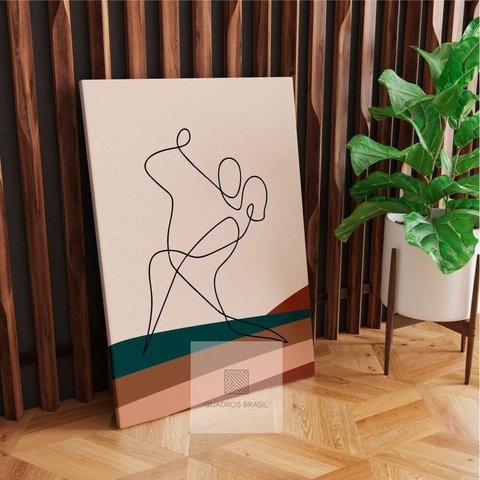 Quadro Decorativo Abstrato Dance Comigo