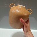Ver imagem 6 de Vaso Decorativo Enfeite Casa Cerâmica 17x17x17cm Bege