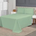 Ver imagem 1 de JOGO DE LENÇOL CASAL  4 PEÇAS QUEEN  LINHA TOQUE DE PESSEGO