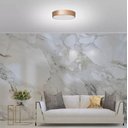 Ver imagem 4 de Plafon Sobrepor 50cm Redondo para 6 Lampadas Bulbo Led C9156