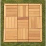 Deck de Madeira Modular Cumaru Base Plástica 30cmx30cm Novopiso - 7