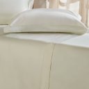 Ver imagem 1 de Jogo de Cama Casal 4 Pçs Ricamo 300 Fios 100% Algodão 140x190x30cm Salvia