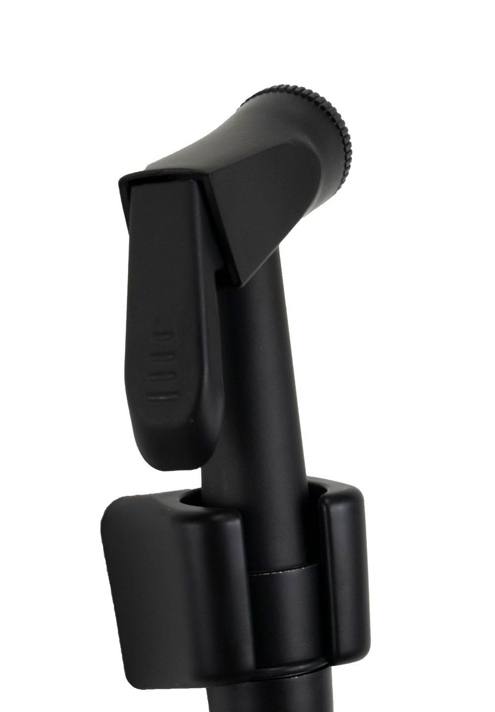 Ducha Chuveiro Preto Autolimpante em Abs com Chuveirinho Metal - 6