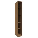 Ver imagem 2 de Modulado 01 Porta 245cm com Prateleira Setiba Rimo - Carvalho/fendi
