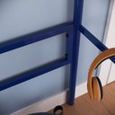 Ver imagem 3 de Beliche Suspenso de Ferro Solteiro - Nick:azul Del Rey