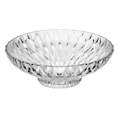 Centro de Mesa de Cristal Ecológico Diamond 32 x 11 cm | Casa Del Grande