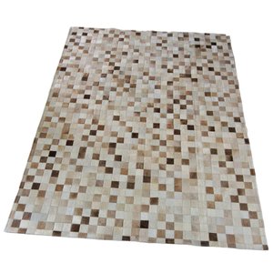Tapete de Couro Bovino Champagne 2,00 X 3,00 M