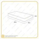 Ver imagem 3 de Colchão de Espuma D33 Castor Sleep Max Solteiro King 96cm