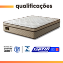 Ver imagem 7 de Cama Box Colchão Casal Gazin Inglaterra Premium Molas Ensacadas e Euro Pillow 138x188x70cm