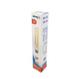 Lâmpada Led Filamento Tubo 30cm 4w E27 2200k Luz Quente Bivolt Decoração - 2