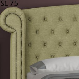 Cabeceira Queen 160 cm Valenn Linho SL 75 Peer - 5