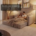 Ver imagem 4 de Sofá Cama para Sala de Estar Living 4 Lugares Maricá