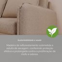Ver mais imagens de Sofá Cama para Sala de Estar Living 4 Lugares Maricá