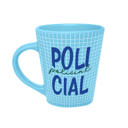 CANECA DROP AZUL - FLORK PROFISSIONAIS - POLICIAL - 2