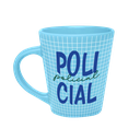 Ver imagem 2 de CANECA DROP AZUL - FLORK PROFISSIONAIS - POLICIAL