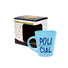 CANECA DROP AZUL - FLORK PROFISSIONAIS - POLICIAL - 1