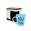 Ver imagem 1 de CANECA DROP AZUL - FLORK PROFISSIONAIS - POLICIAL