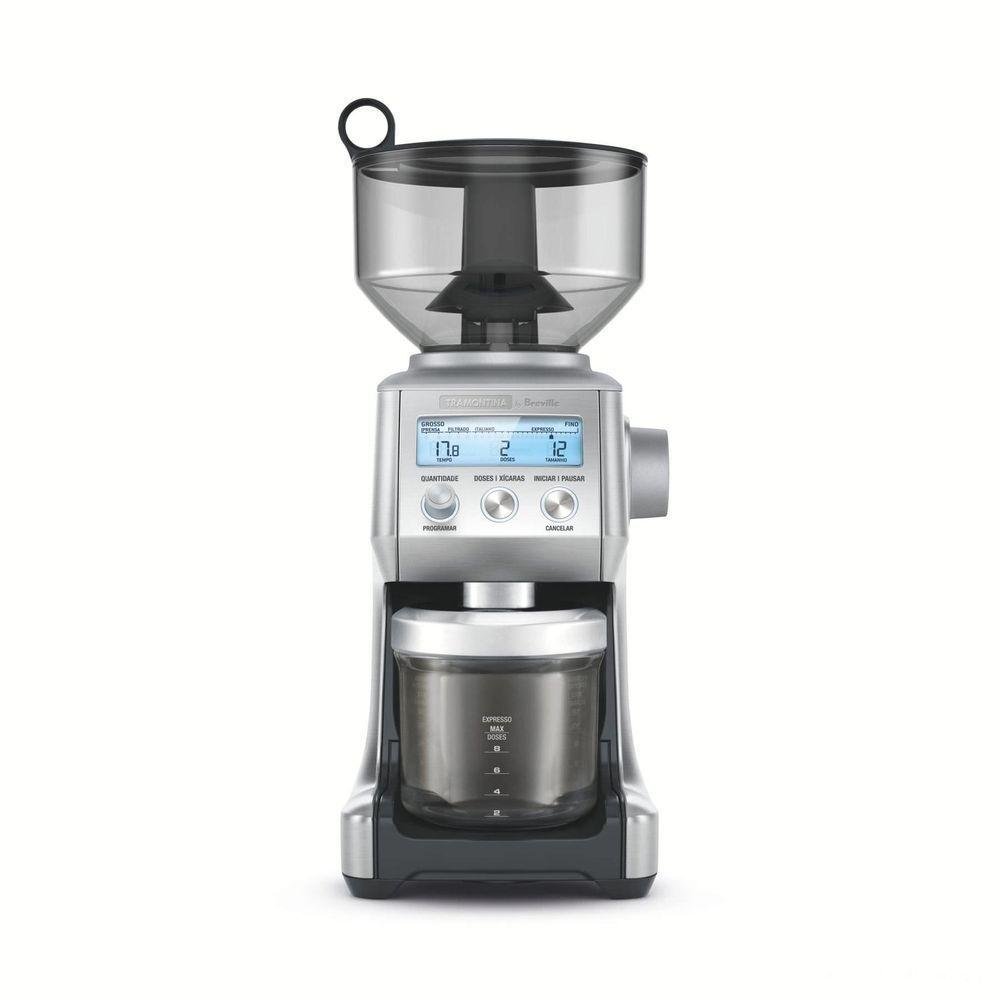 Moedor de Grãos de Café 60 Níveis By Breville Express Aço Inox - Moagem Moinho Elétrico 110v /