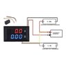 Voltímetro Amperímetro Digital Led Dc 100V 10A Shunt Interno - 4