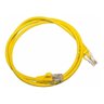 Kit 50 Cabo de Rede RJ45 CAT5E Patch Cord 1 Metro Amarelo - 6