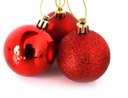 Ver imagem 4 de Kit 18 Bolas Natal Mista Glitter, Fosca, Lisa Vermelha 7cm - Riomaster