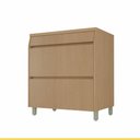 Ver imagem 2 de Balcão 1 Porta 1 Gaveta Nesher Simone Mendes 80cm 100 Mdf