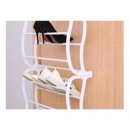 Organizador Sapatos Sapateira para Pendurar Atrás Das Portas:preto - 8