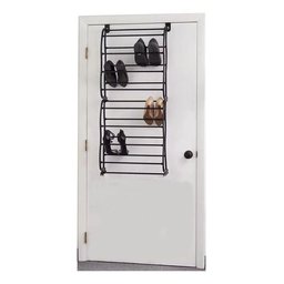 Organizador Sapatos Sapateira para Pendurar Atrás Das Portas:preto - 9