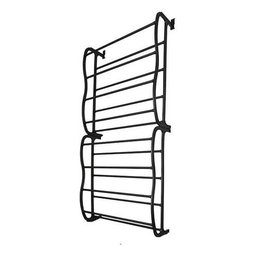 Organizador Sapatos Sapateira para Pendurar Atrás Das Portas:preto - 1