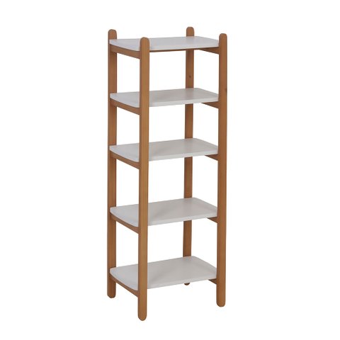 Estante Mary Branco com Amêndoa - 112cm