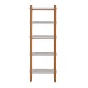 Ver imagem 3 de Estante Mary Branco com Amêndoa - 112cm