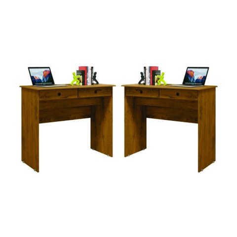 Conjunto de 2 Escrivaninhas Saturno Freijo
